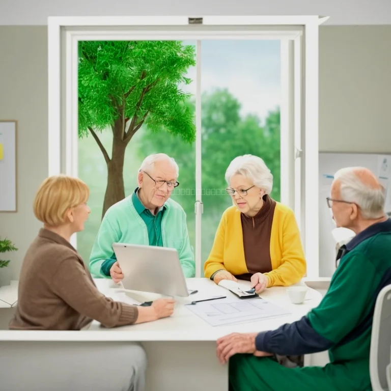 Filling out online insurance application